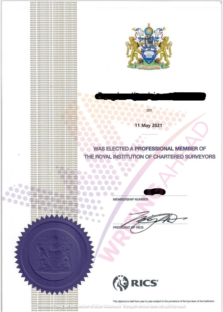 RICS Approval