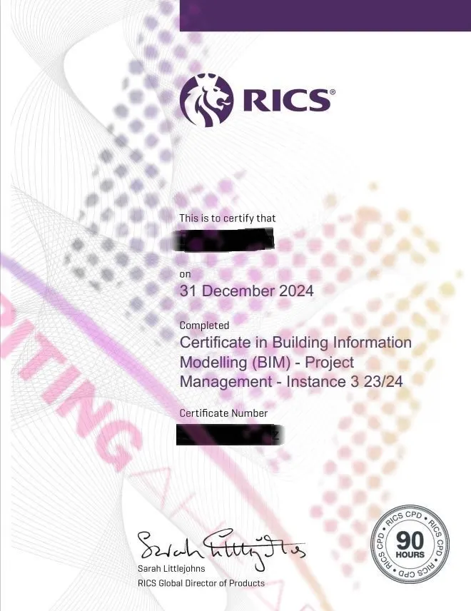 RICS Assessment Outcomes