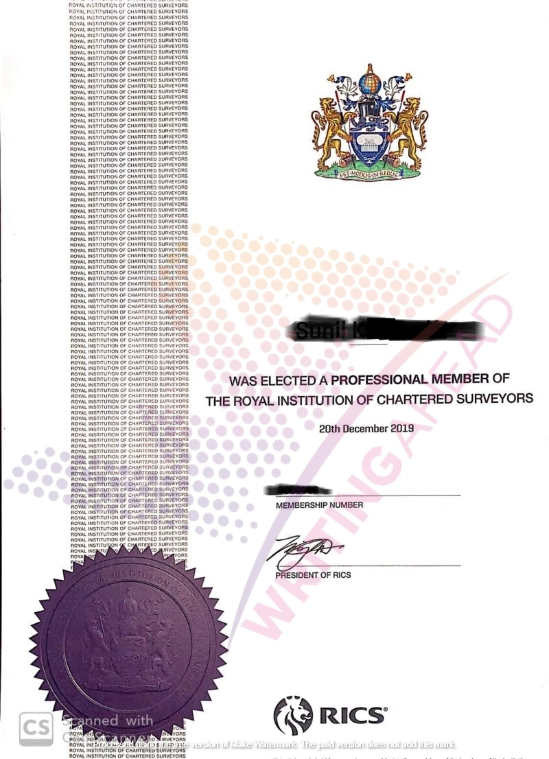 RICS Outcomes Letter