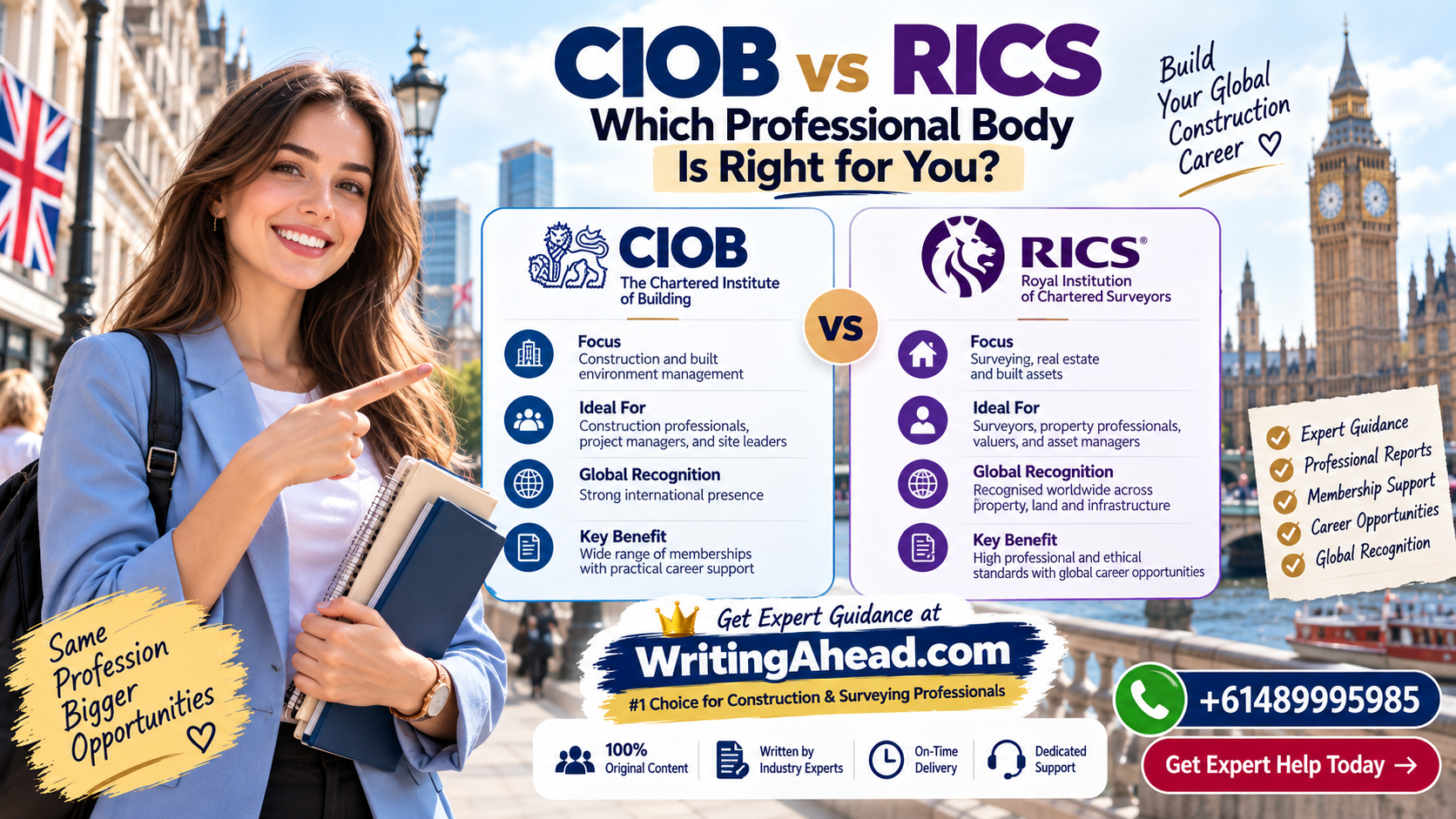 Is CIOB Better Than RICS for Construction Professionals?